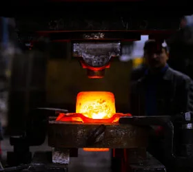 Closed die forging process - precision forged components with tight tolerances for high-volume production